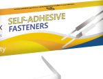 OLYMPX 100 Pcs of 2” Capacity Economy Self Adhesive Prong Paper Fastener Bases, 2.75 Inch Center for Paper File Clip Folder Accessories, 100 per Box - Image 6
